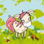 Das Einhorn ohne Horn vorn