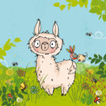 Das Alpaka muss Kacka