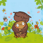 Die kleine Eule will kuscheln